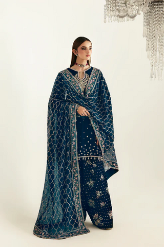 Zarposh by Emaan Adeel | Unstitched Velvet Collection - 2025 (JAHANARA)