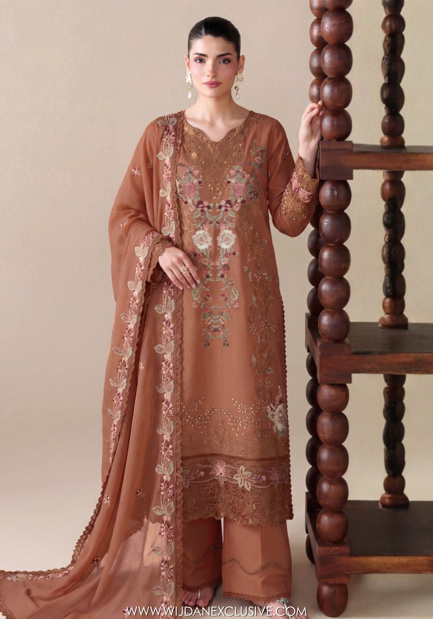 Fasana by Ramsha | Unstitched Luxury Lawn Vol-01 Collection - 2026 (D-06)