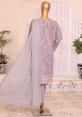 HZ Satranga Embroidered Collection Vol-02 D-06