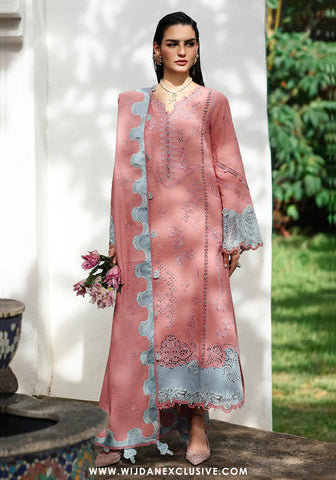Qline Unstitched Linen Collection - 2025 KL-10 FAYE
