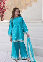 Maya by Shanzey Kids | Stitched Embroidered Cambric Collection'26 (SHK-05)