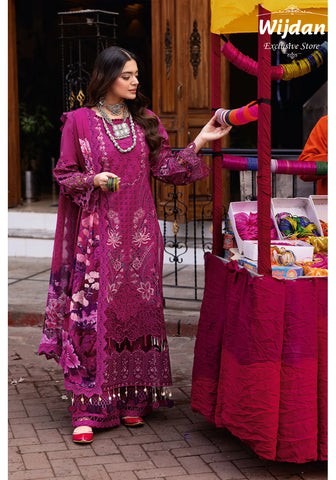 Andaaz Luxury Lawn Collection'25 Vol-11 by Ramsha Z-1106
