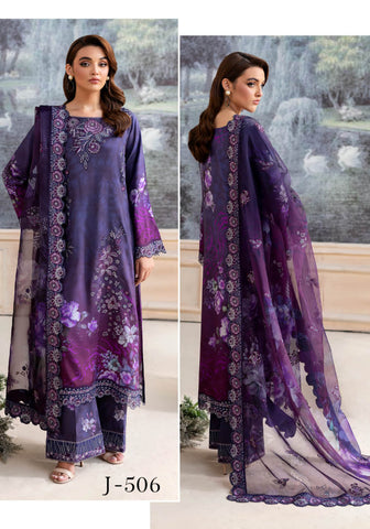 Riwaj Premium Rawsilk Collection'25 Vol-05 by Ramsha J-506