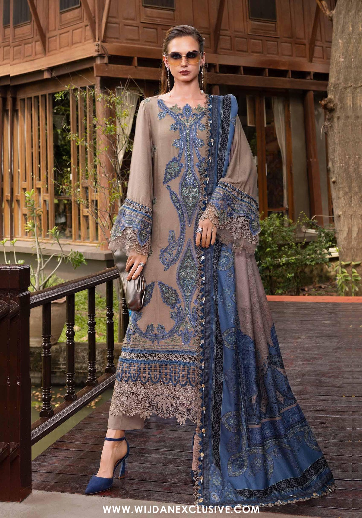 M.Prints | Unstitched Winter Shawl Edit - 2025 MPT-2806-A