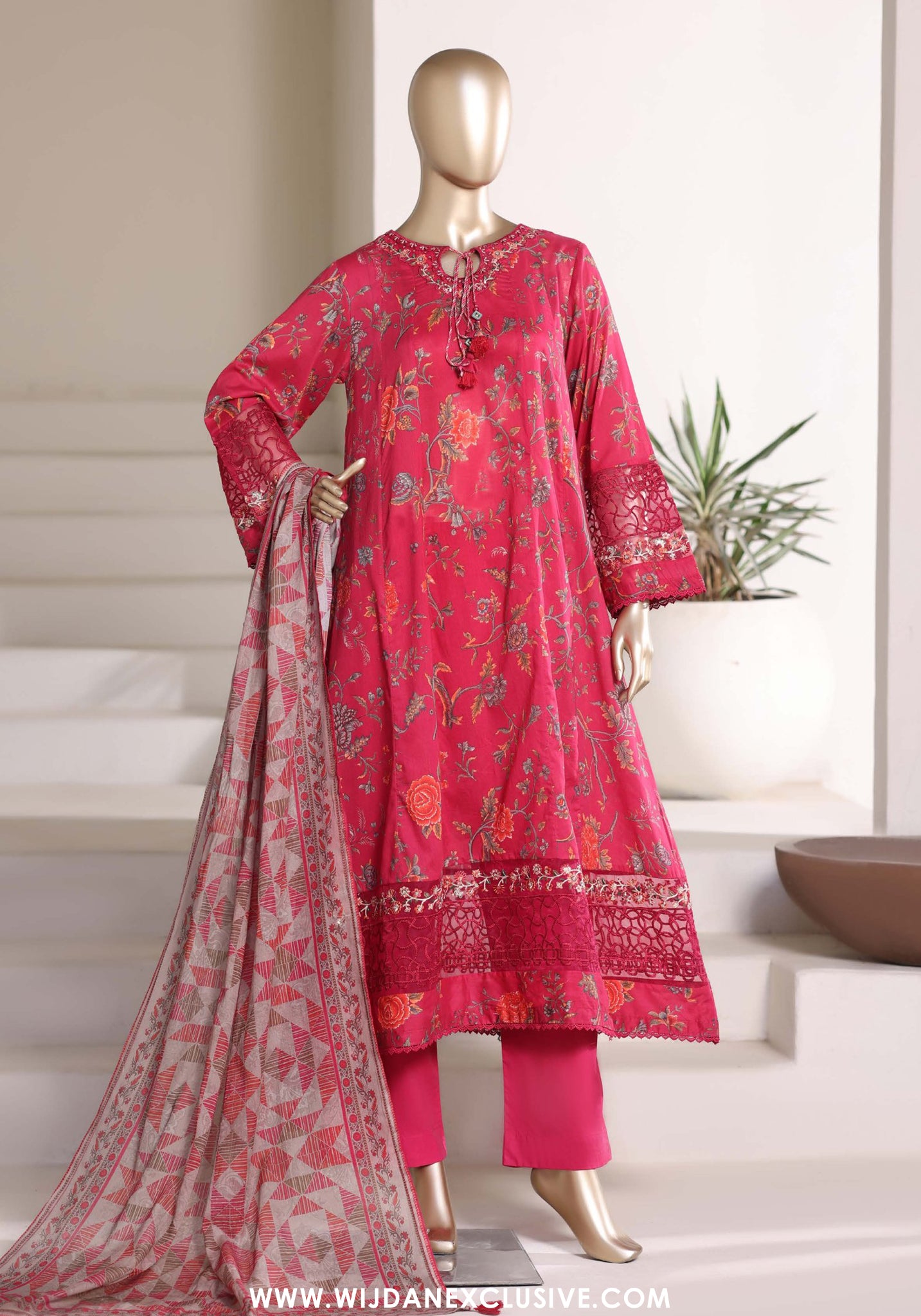 Sadabahar Peplum Stitched Luxury Vol-I Collection - 2026 (D-06)