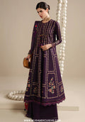 Iris by Jazmin | Unstitched Embroidered Luxury Lawn Collection - 2026 (D-06)