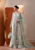 Starlit Jewels by Emaan Adeel | Unstitched Embroidered Festive Formal Collection - 2026 (MOONSTONE GLEAM)