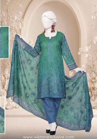 Kajal Embroidered Printed Lawn Collection'25 Vol-02 D-06