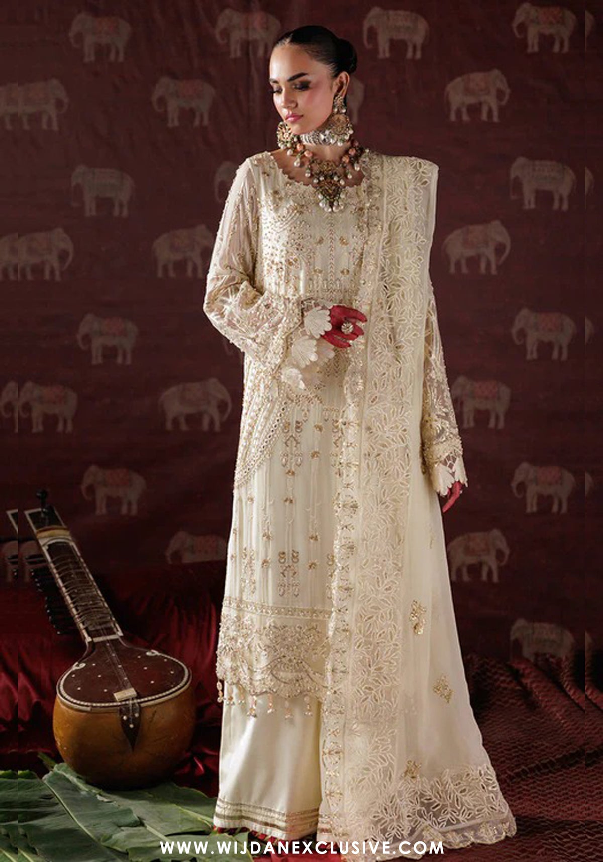 Panache Unstitched Luxury Chiffon Collection - 2025 by Saad Shaikh D-10