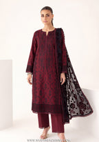 Saffron by Wijdan | Unstitched Embroidered Luxury Palachi Collection'26 (D-2546)