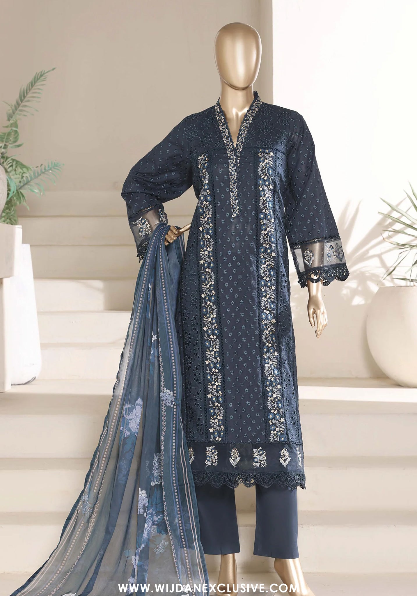 Sadabahar Stitched 3PC Chikankari Edit Luxury Vol-I Collection - 2026 (D-06)