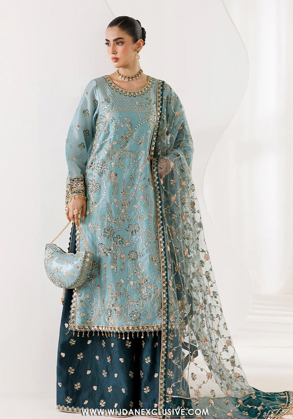 La Ruhe by Alizeh | Unstitched Formal Embroidered Vol-II Collection - 2026 (SCOTCH)