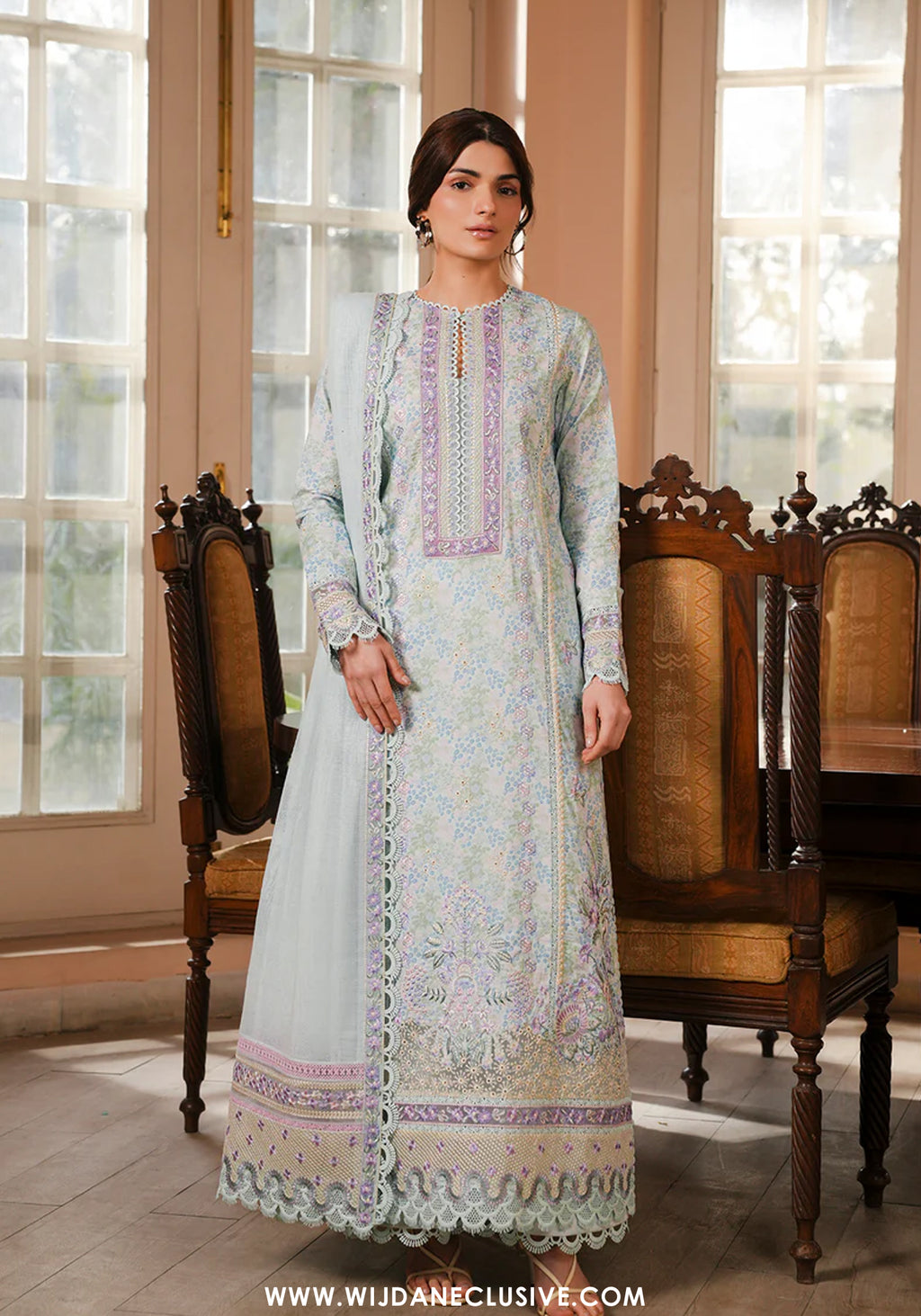 Florette by Afrozeh | Unstitched Pre-Eid Lawn Collection - 2026 (FABLE)