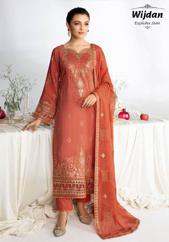 Aangan Luxury Raw Silk Collection'24 Vol-01 by Ramsha AA-106