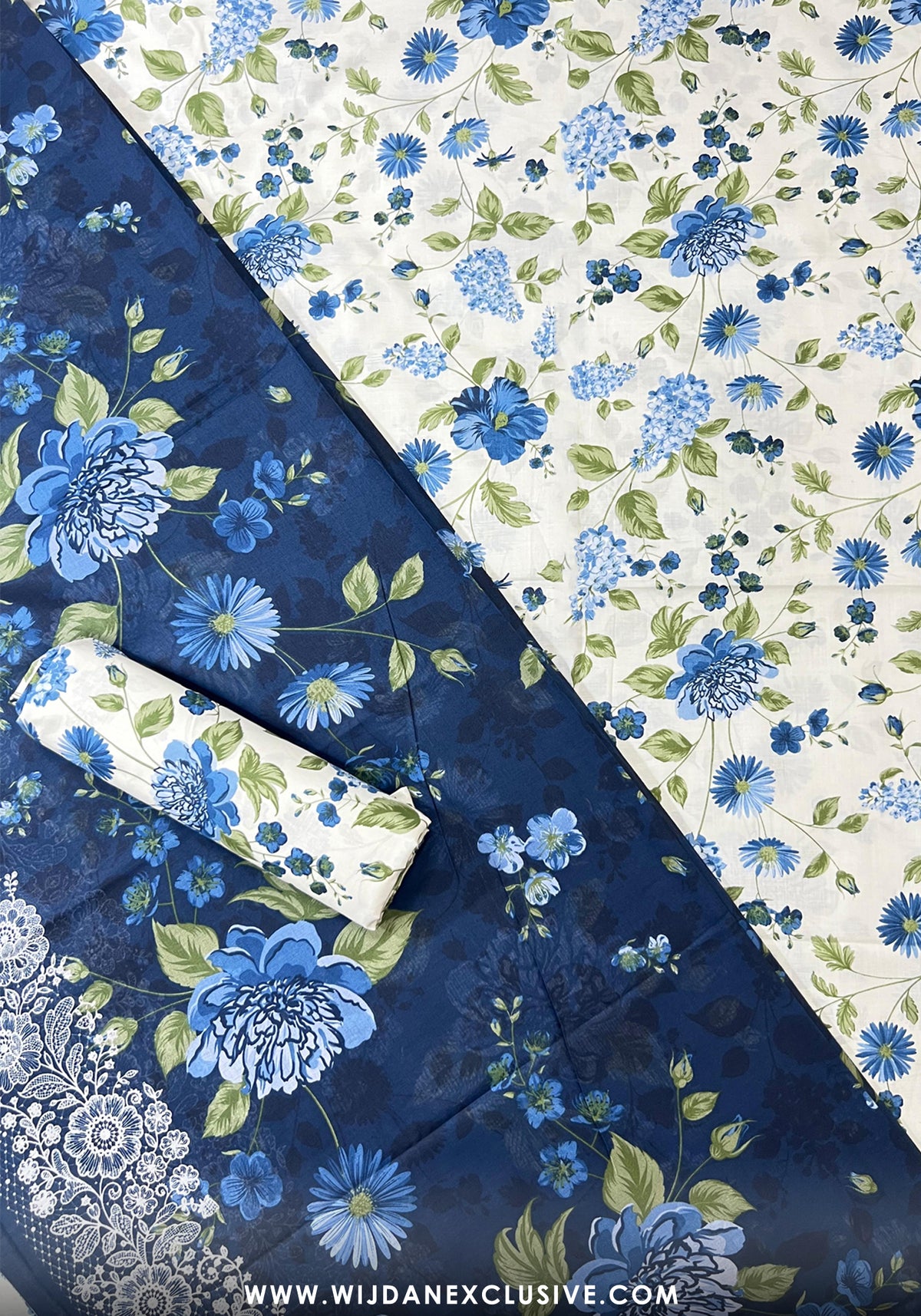 Bin Saeed Unstitched Printed Lawn Vol-06 Collection - 2025 D-09