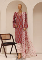 Sadabahar Cutwork Stitched 3pc Lawn Collection - 2026 (D-06)