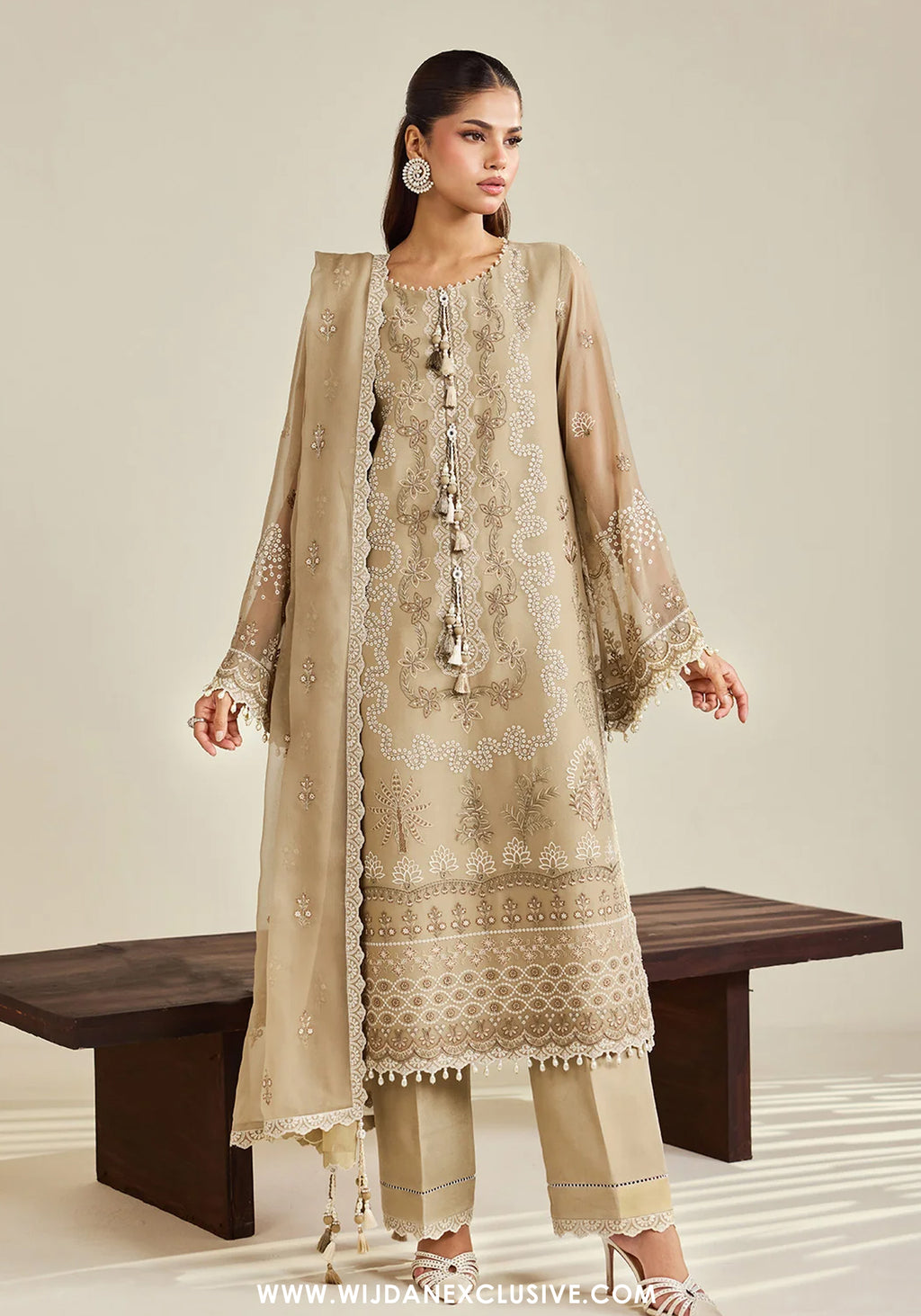 Dhaagay by Alizeh | Unstitched Embroidered Chiffon Formal Vol-05 Collection'26 (AZEEN)