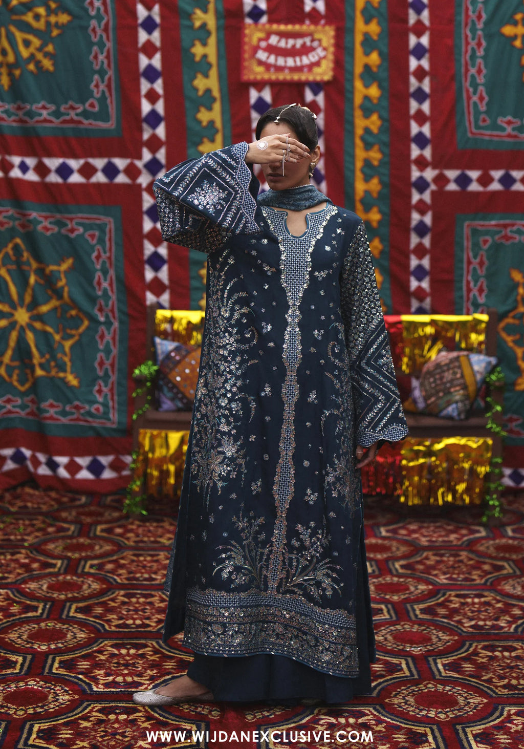 Mubarak by Casual Lite | Stitched Embroidered Viscose Silk Collection - 2026 (NEELOFAR)