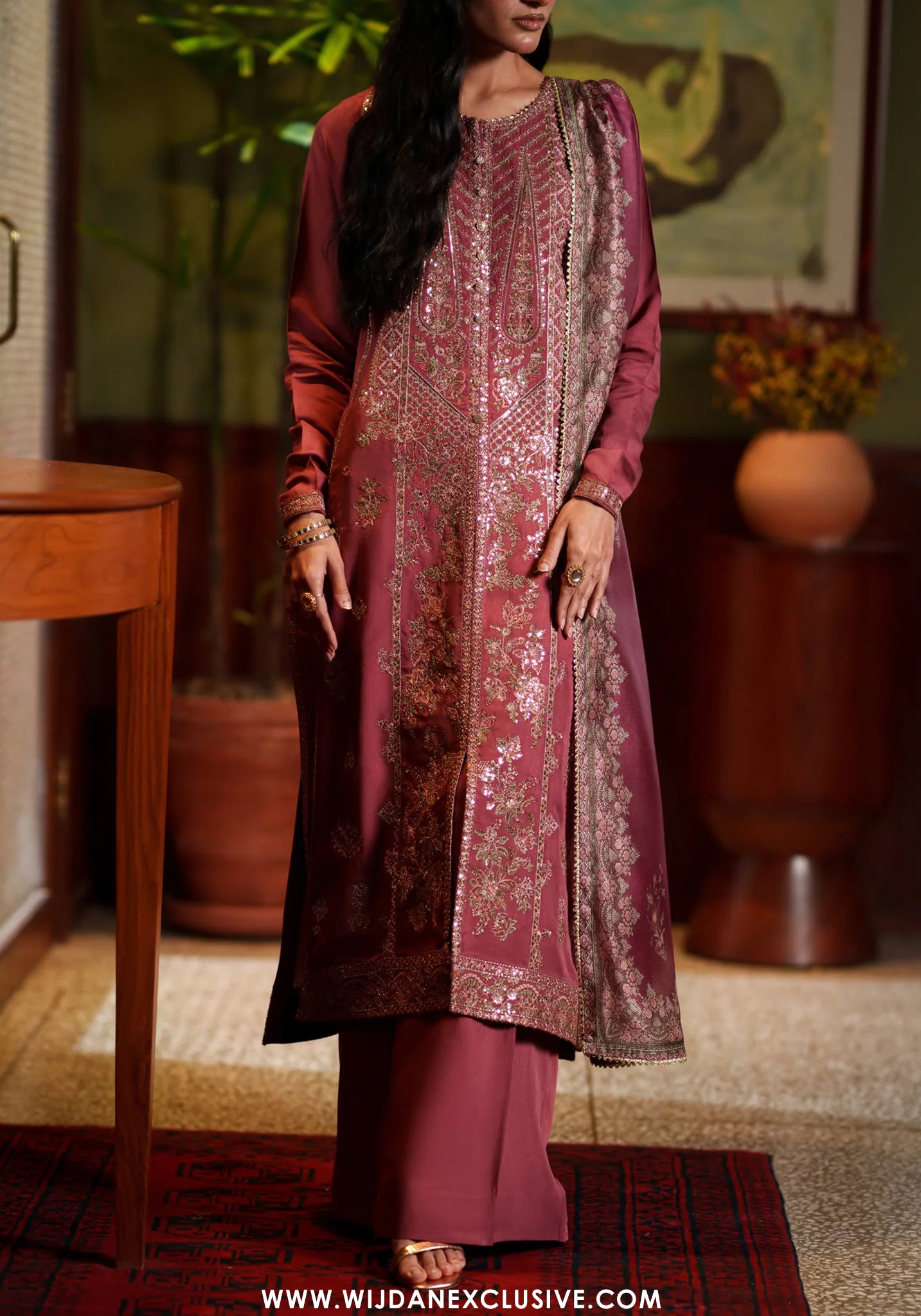 Elara by Casual Lite | Stitched Embroidered Viscose Silk Collection - 2026 (MARIBEL)