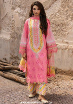 Charizma Chunri Unstitched Embroidered Lawn Vol-01 Collection - 2026 (CHN6-08)