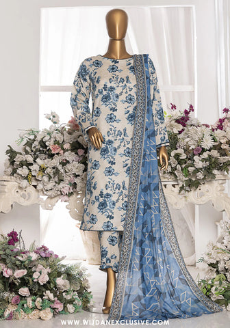 HZ Mid Summer Unstitched Printed Cambric Collection - 2025 MSC-204-A