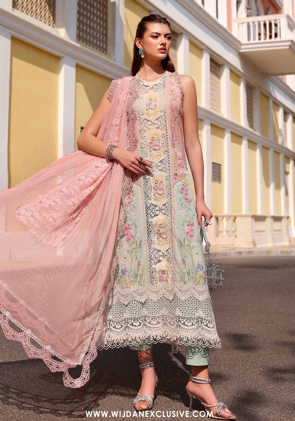 Luxury Unstitched Lawn Eid Edit’26 by Maria.B (D-6A)