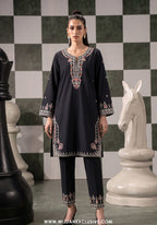 Allure by Wijdan | Stitched 2pc Embroidered Lawn Collection - 2026 (D-06)