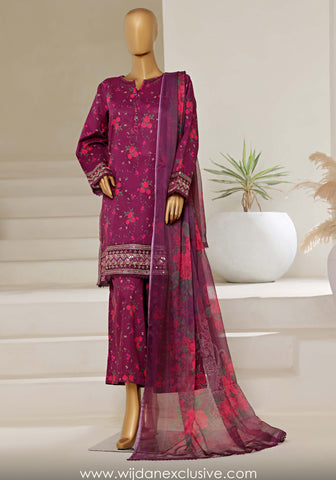 Malika Embroidered Festive Collection'25 Vol-04 by Sadabahar D-06