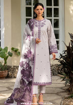 Zarif Unstitched  Embroidered Summer Lawn  Collection - 2026 (GIANNA)