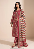 Bin Saeed Unstitched 3PC Digital Printed Cambric Collection - 2025 D-03