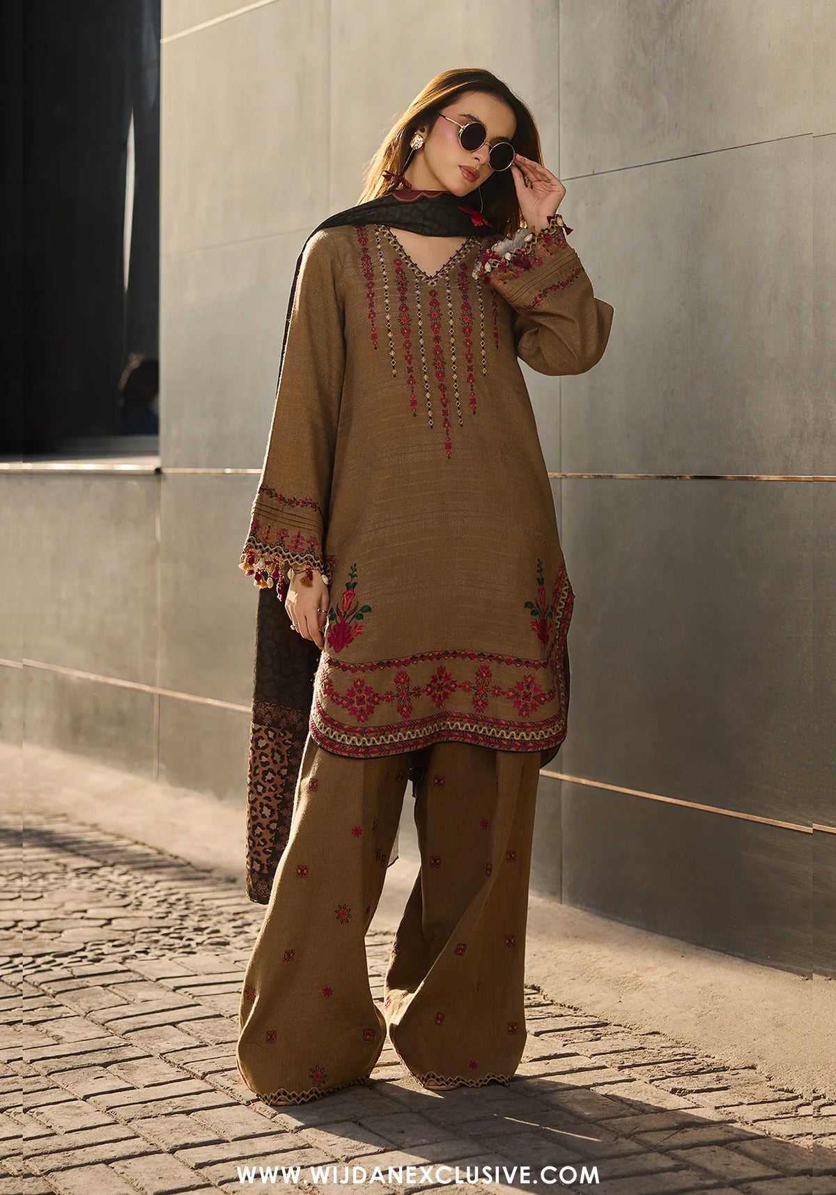 Poshima by Charizma | Unstitched Embroidered Leather Vol-II Collection - 2025 PSW5-11