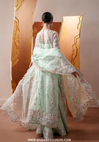 Starlit Jewels by Emaan Adeel | Unstitched Embroidered Festive Formal Collection - 2026 (MOONSTONE GLEAM)
