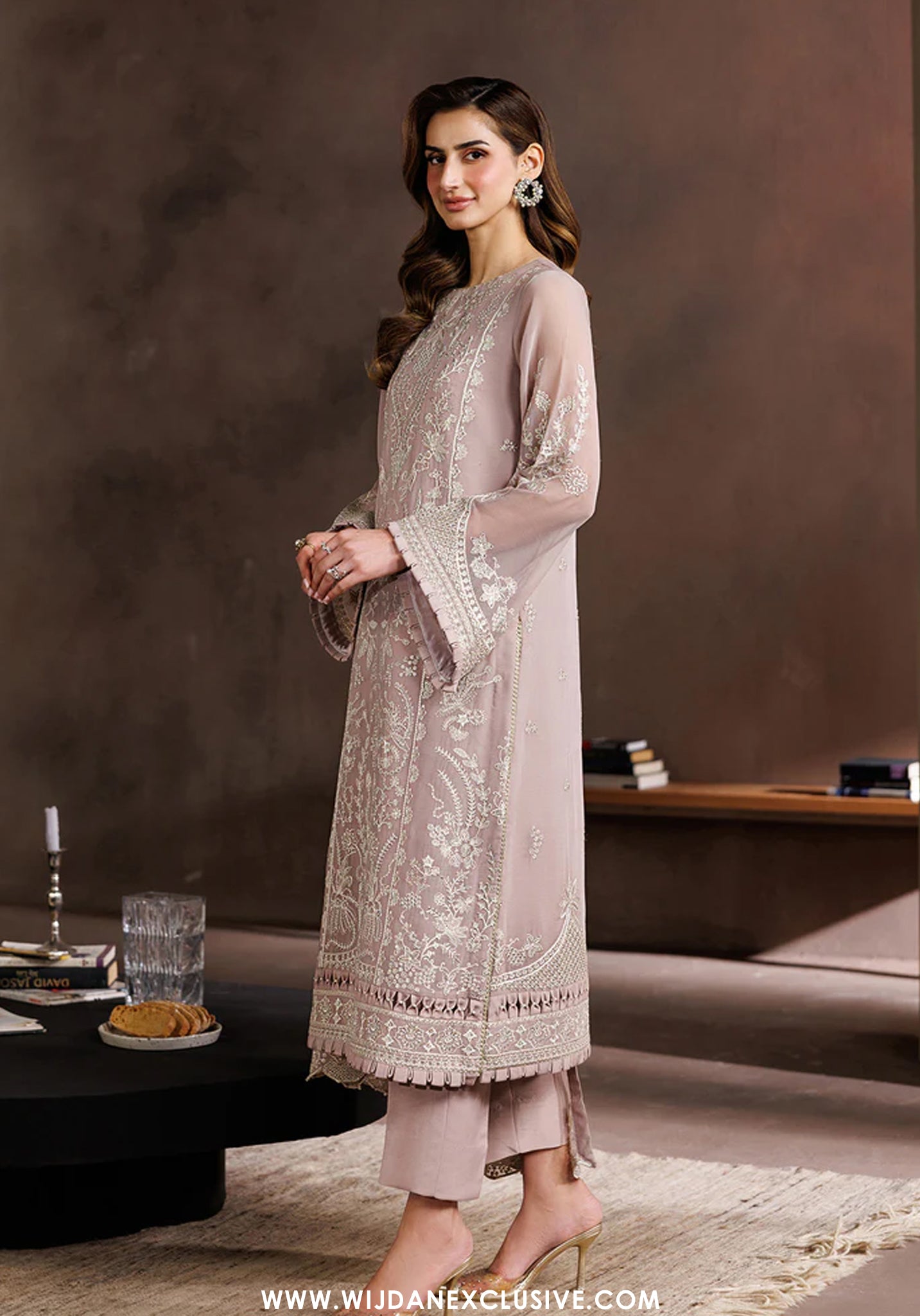 Zayrah by Zarif | Unstitched Formal Collection - 2026 (ZYR-SUNEHRI-08)