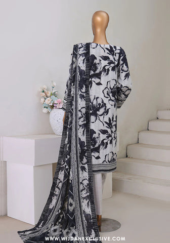 HZ Khaddar Unstitched Embroidered Chikankari Collection - 2025 KEC-107