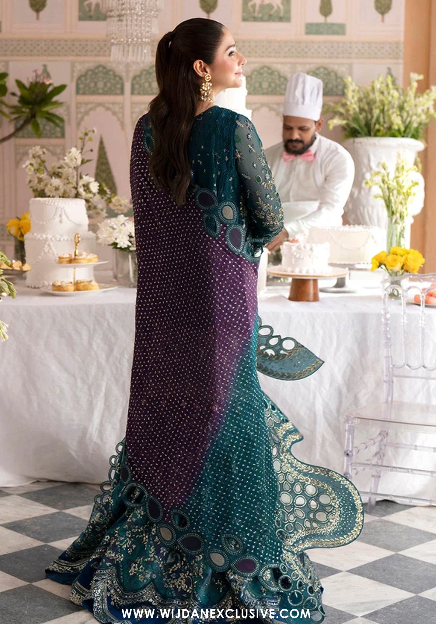 Nureh Jhoomro Unstitched Luxury Formals Collection - 2026 (NL-94)