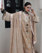 Nuvera by Mushq | Unstitched Embroidered Raw Silk Formal Collection'26 (QUEEN'S PROMISE)