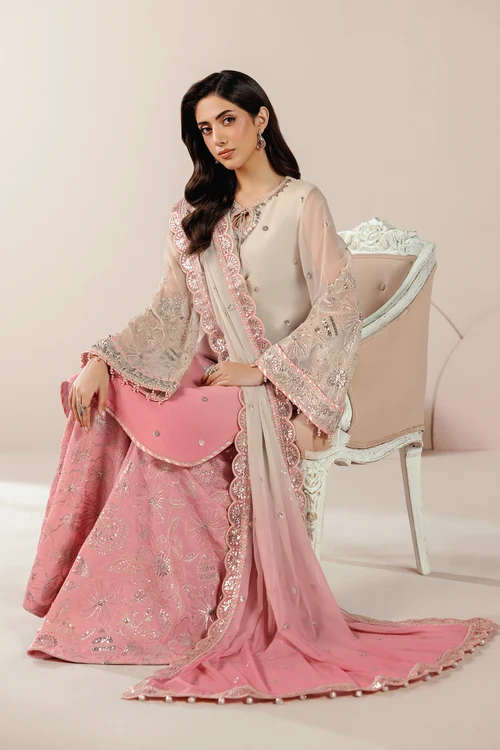 Roselle by Zarif | Unstitched Embroidered Formal Collection - 2026 (BLISS)