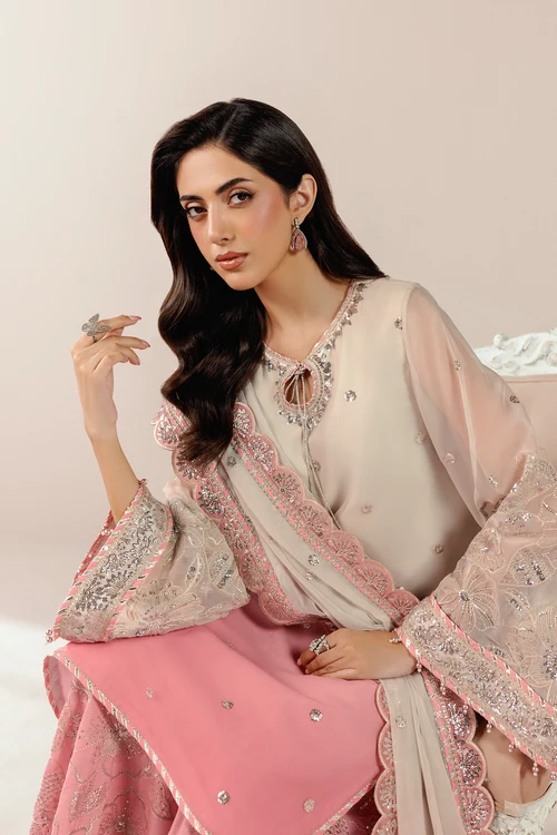 Roselle by Zarif | Unstitched Embroidered Formal Collection - 2026 (BLISS)