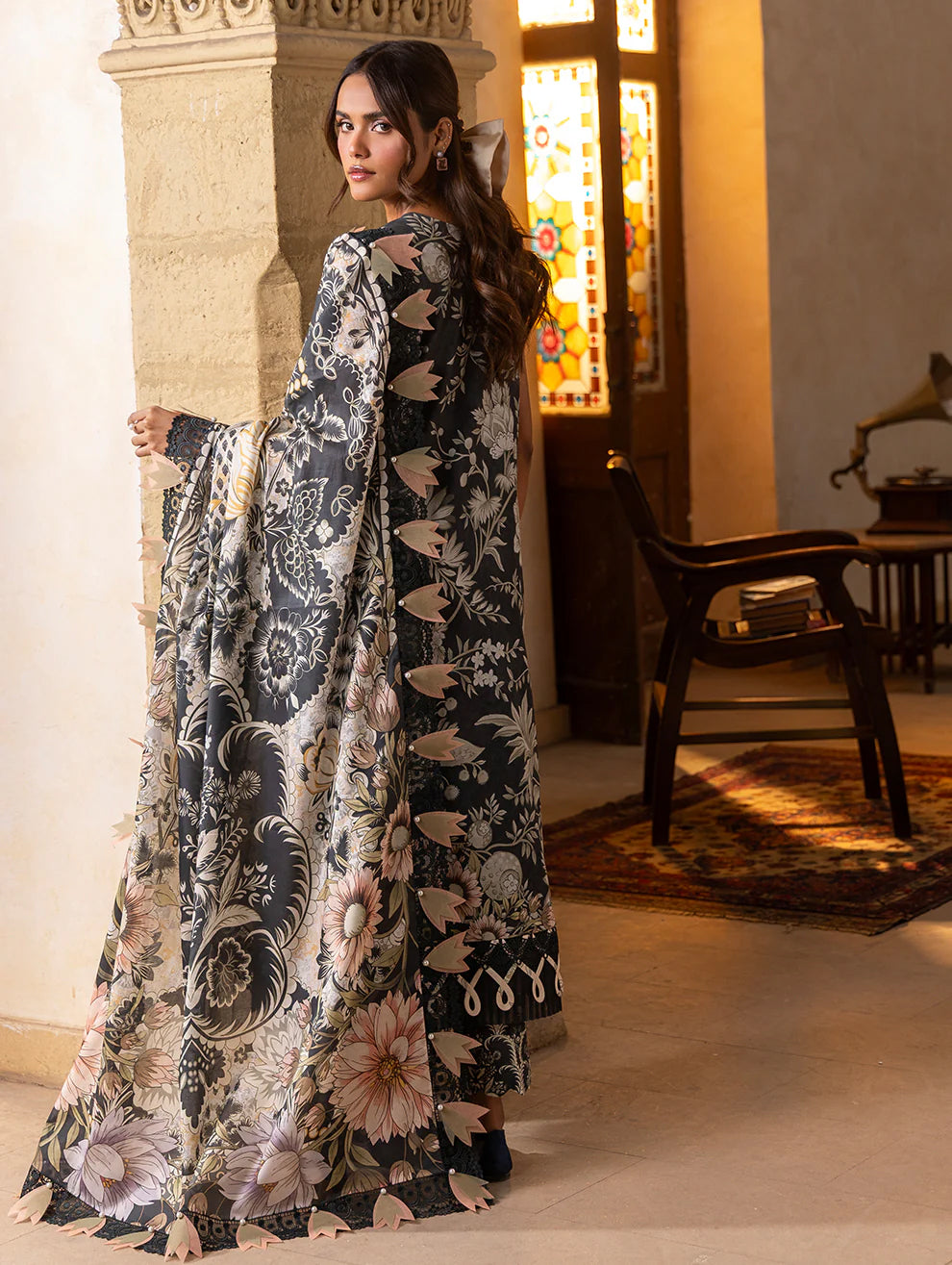 Lumea by Jade | Unstitched Printed Lawn Collection - 2026 (D-06)