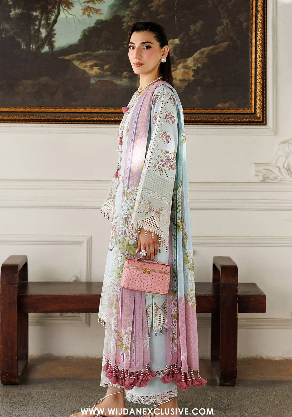 Alizeh Unstitched Embroidered Eid Festive Lawn Collection - 2026 (SABRINA)