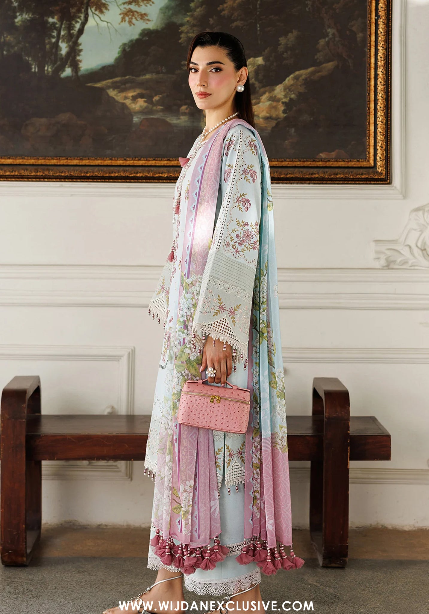 Alizeh Unstitched Embroidered Eid Festive Lawn Collection - 2026 (SABRINA)