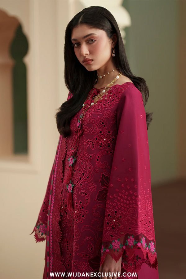 Mashriq by Bin Ilyas | Unstitched Luxury Lawn Collection - 2026 (D-113-B)