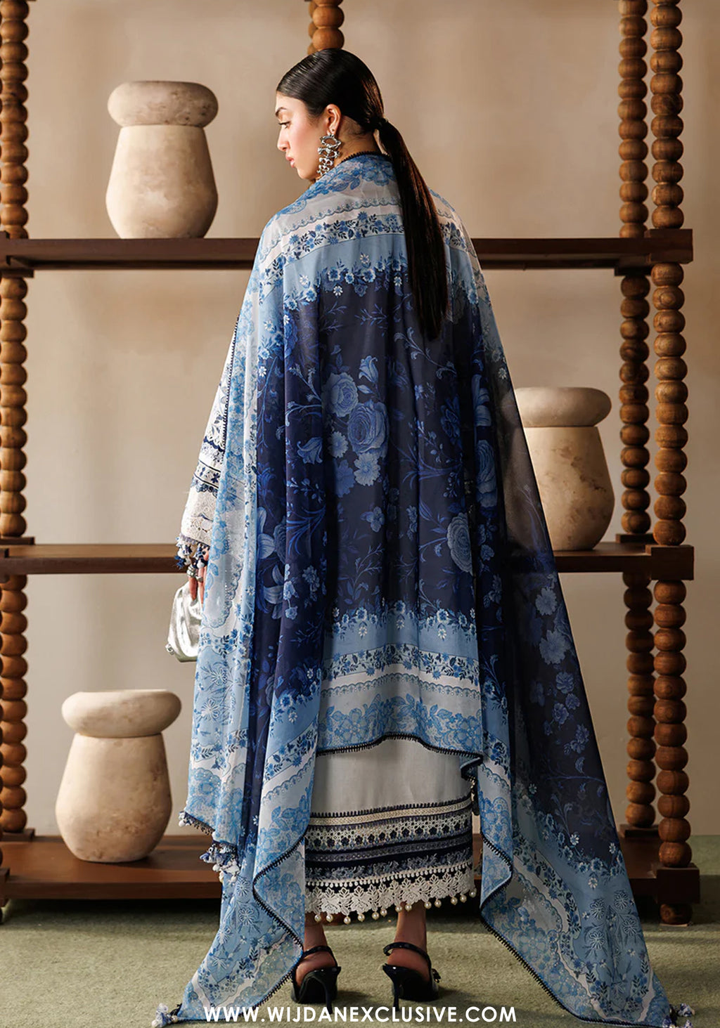 Baroque Unstitched Embroidered Eid Lawn Collection - 2026 (D-06)