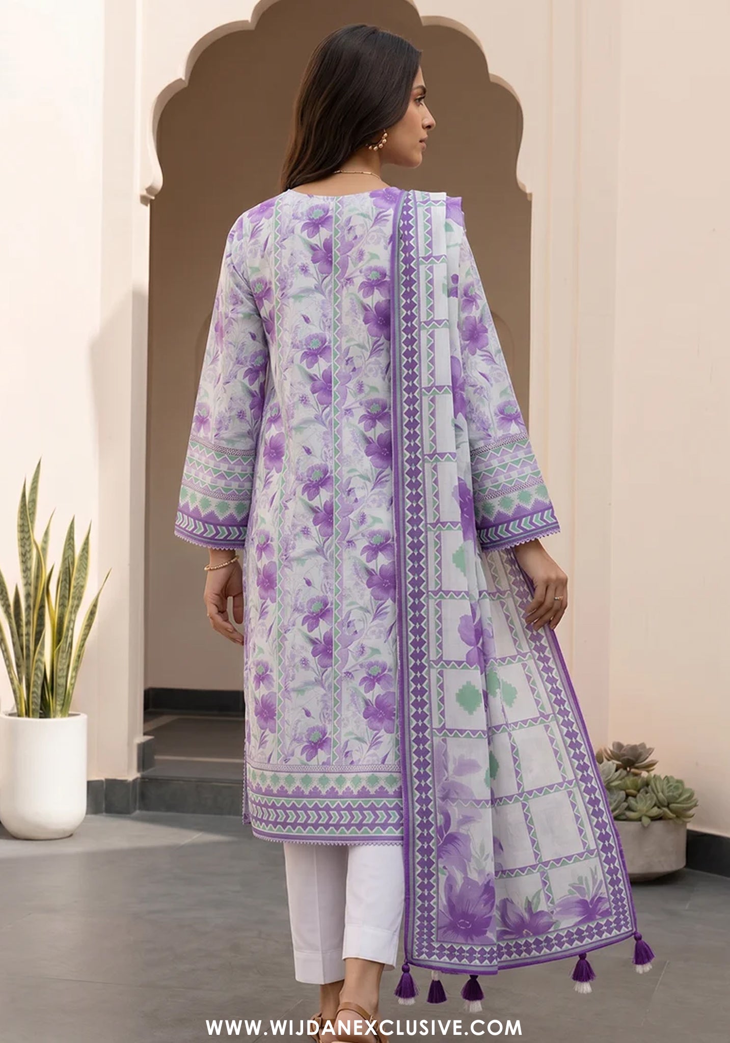 Zellbury Unstitched 3pc Digital Printed Lawn Collection - 2026 (WUS-8088)