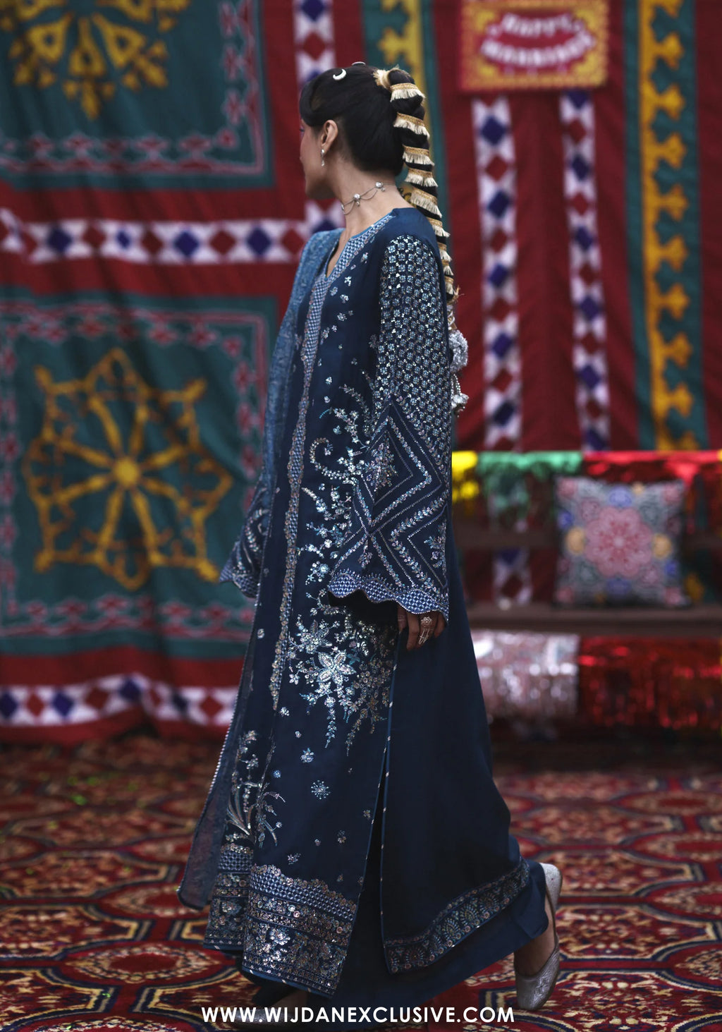 Mubarak by Casual Lite | Stitched Embroidered Viscose Silk Collection - 2026 (NEELOFAR)