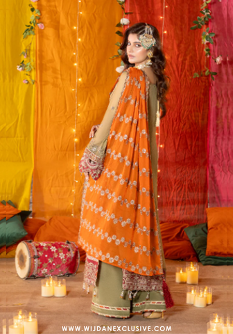 Shagun by Imrozia Serene | Unstitched Wedding Formals - 2025 M-104 Noura