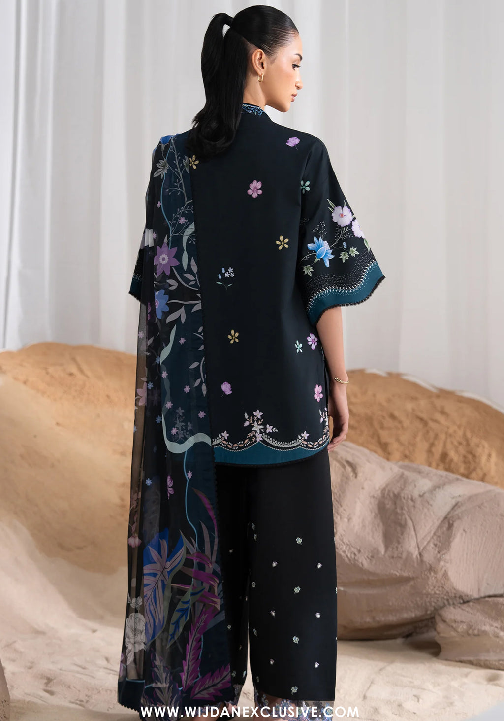 Nysa by Seran | Unstitched Printed & Embroidered Cambric Collection'26 (ZIELLE)