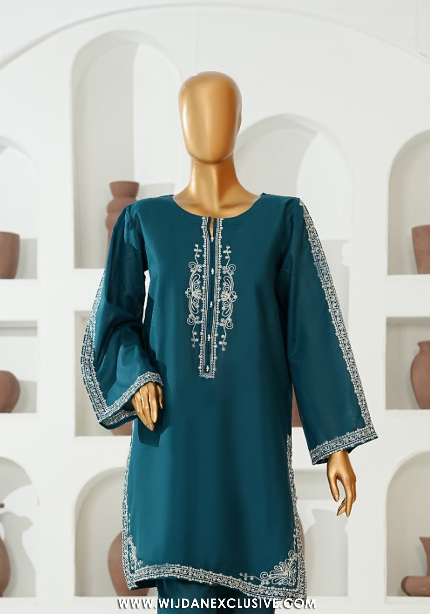 Aaramé Stitched 2PC Co-ords Cotton Embroidered Collection - 2026 (D-06)