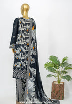 Bin Saeed Stitched Exclusive Printed Lawn Vol-08 Collection – 2026 (D-06)