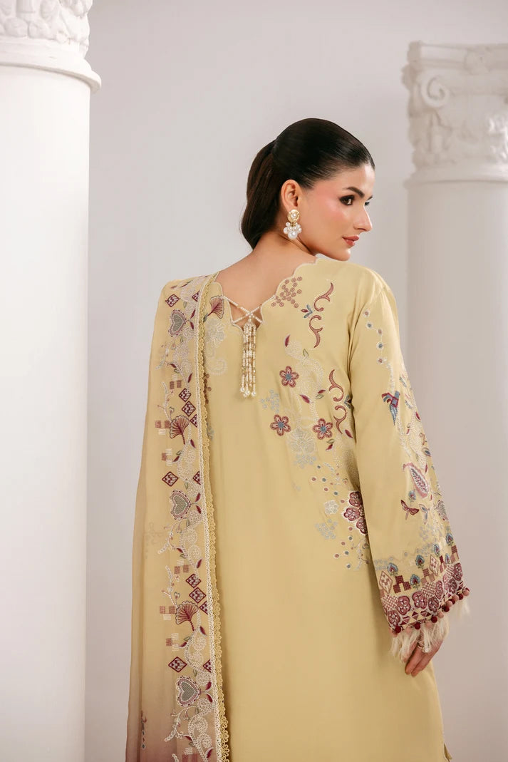 Florent Unstitched Embroidered Luxe Silk Formal Collecttion - 2026 (AURELIA)